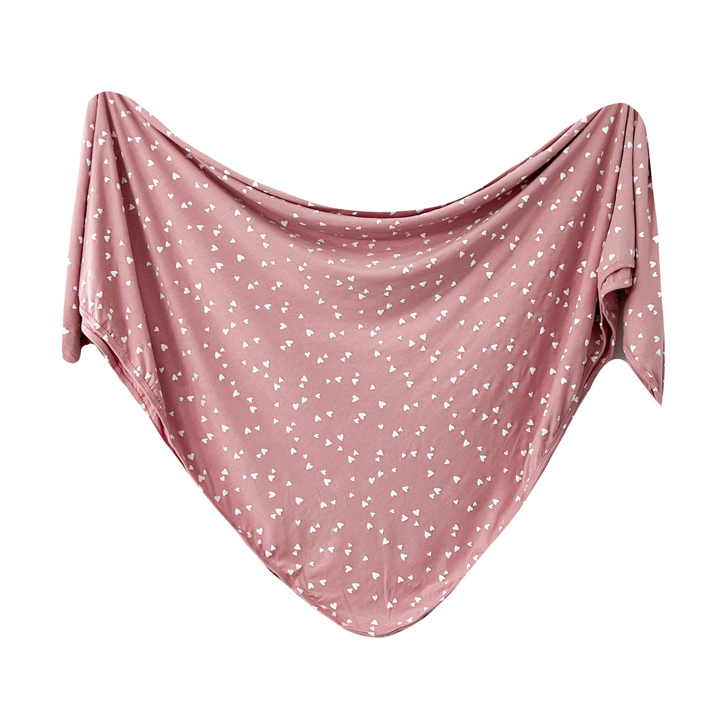 Snuggle Swaddle - Rosy Hearts