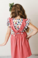 Load image into Gallery viewer, Softest Pinafore - Coral (Final Sale*)