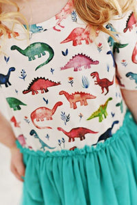 Tulle Dress - Dinosaur