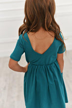 Load image into Gallery viewer, Teal Twirl Dress