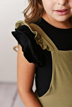 Load image into Gallery viewer, Flutter Sleeve Tee - Black
