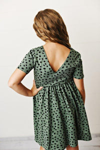 Fern w/ Spots Twirl Dress