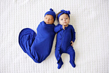 Load image into Gallery viewer, Snuggle Swaddle - Ribbed Royal Blue