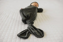 Load image into Gallery viewer, Knotted Baby Gown - Charcoal
