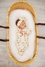 Load image into Gallery viewer, Knotted Baby Gown - Peaches &amp; Cream