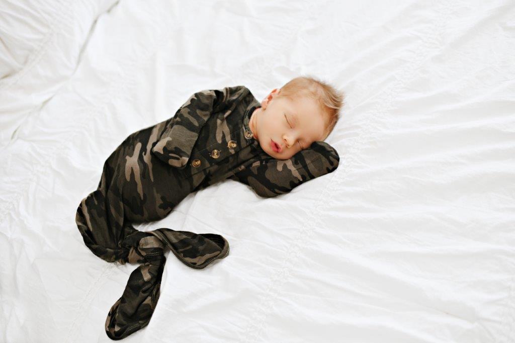 Knotted Baby Gown