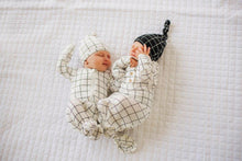 Load image into Gallery viewer, Knotted Baby Gown - Grid