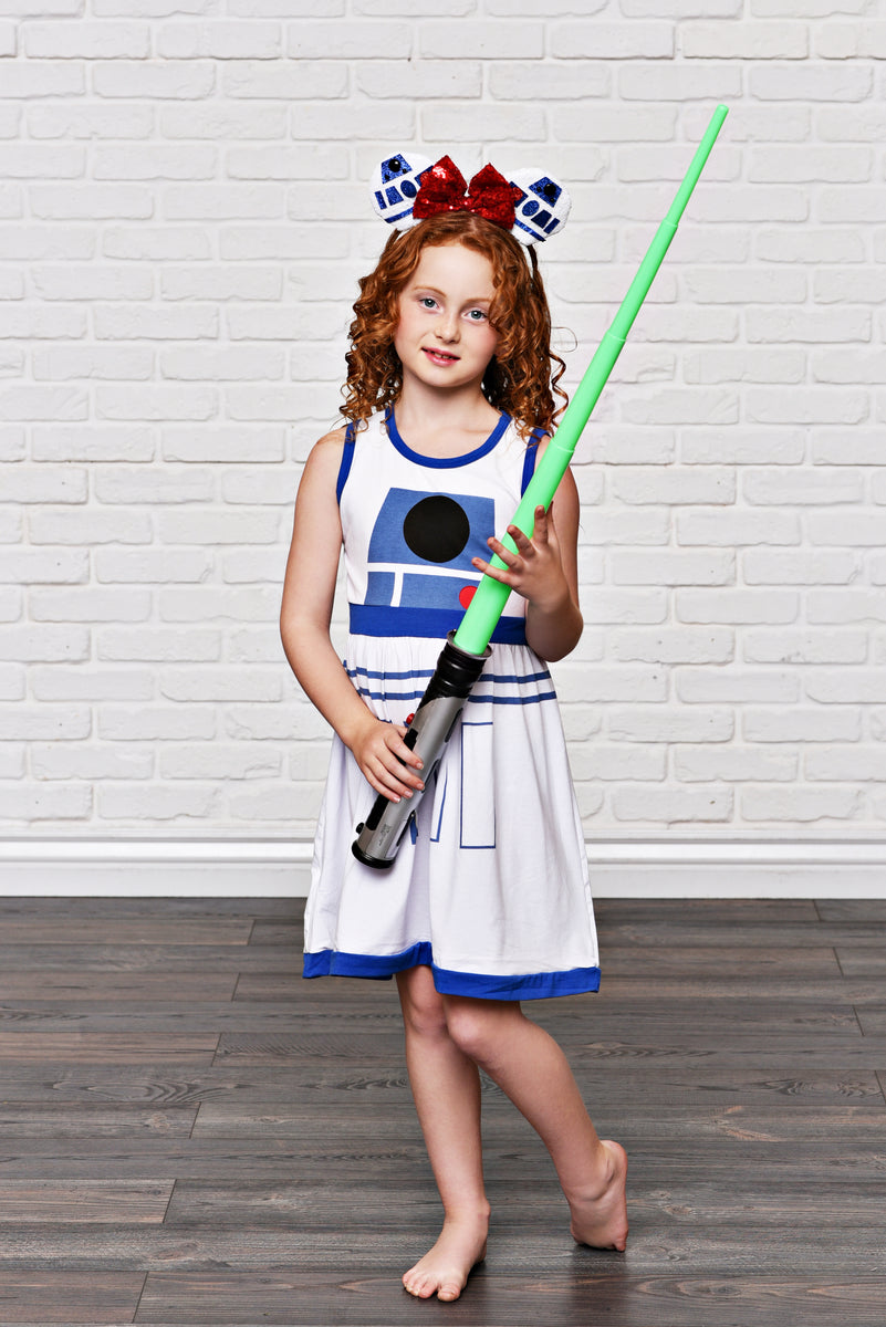 Girls Star Wars Dress - Robot Dress | Presley Couture