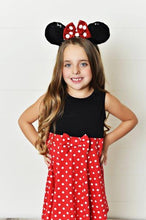 Load image into Gallery viewer, Red Girl Mouse  Dress