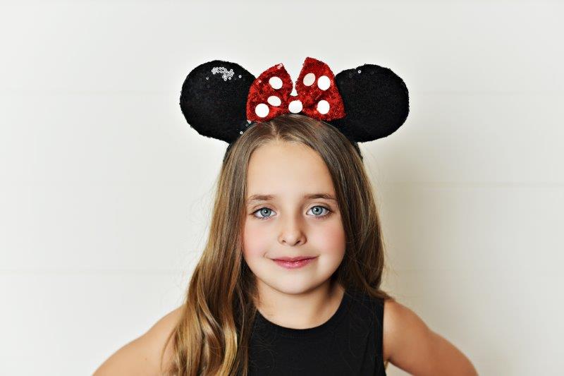 Red Minnie Mouse Polka Dot Dress | Presley Couture