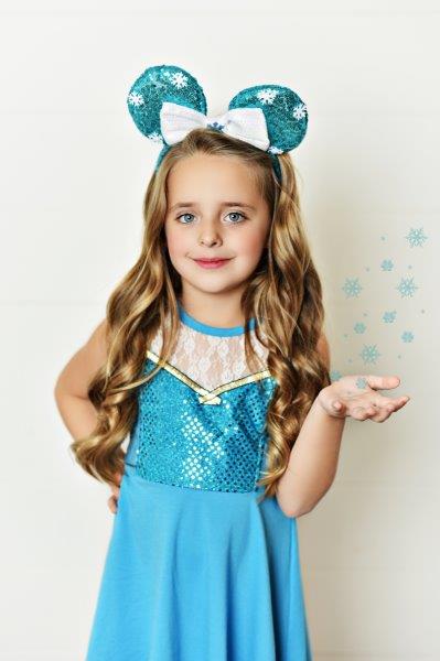 Ice Queen Princess Dress | Presley Couture
