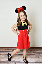 Load image into Gallery viewer, Boy Mouse (Yellow Bow) Dress