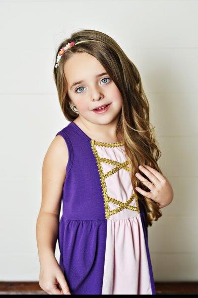 presley couture princess dresses Girls' Magical Gift Princess Dress for Girls