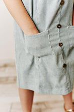 Load image into Gallery viewer, Corduroy Jumper - Chambray