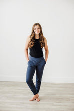 Load image into Gallery viewer, Navy - Women&#39;s Jogger