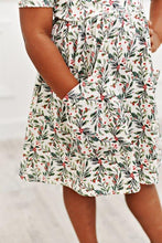 Load image into Gallery viewer, Holly Berry Twirl Dress