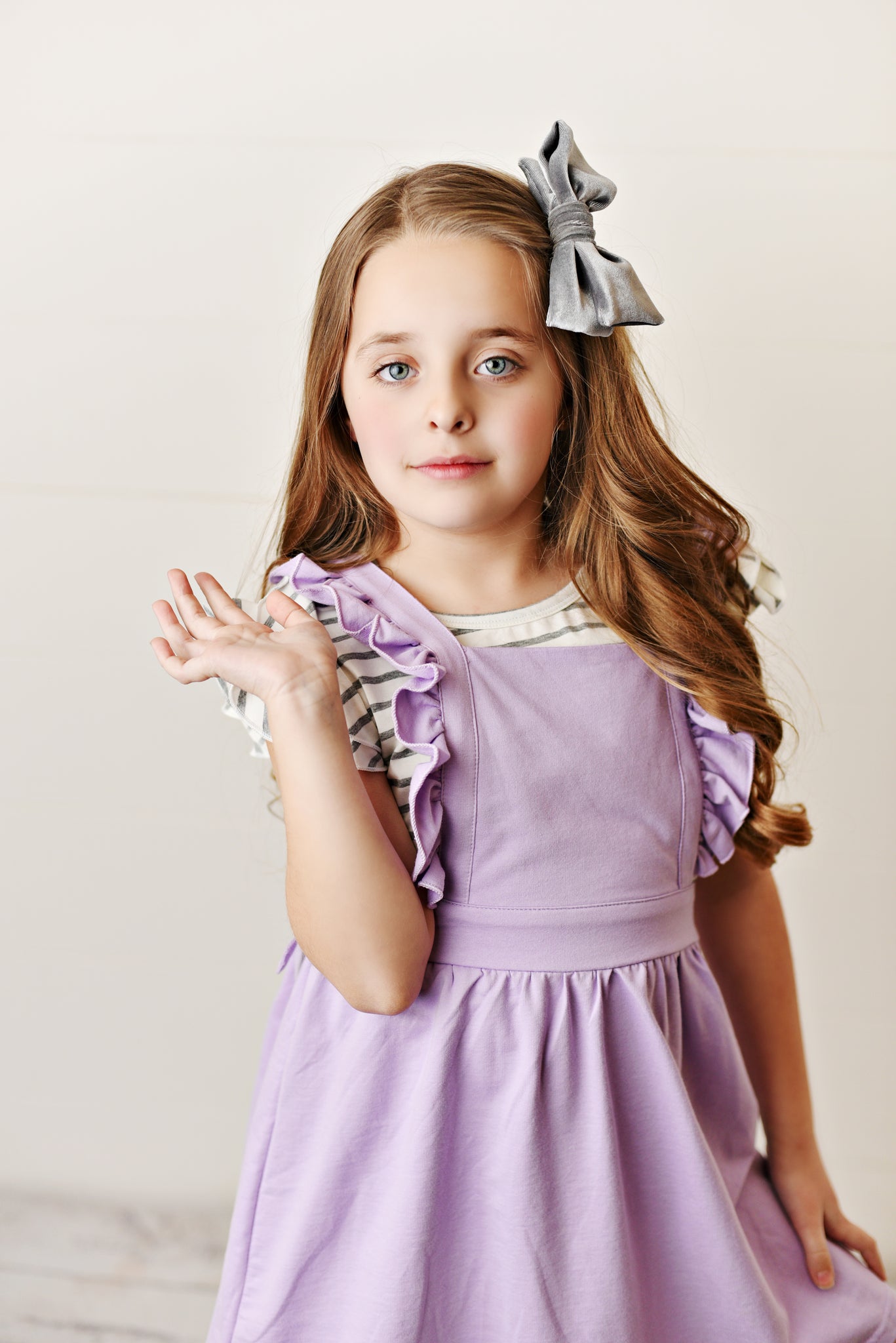 pinafore dress purple Record Spinner Pinafore Dress in Jam Session Plaid, Size 3X