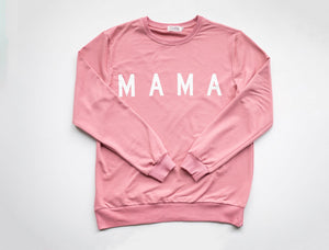 Mama Sweatshirt - Light Rose