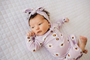 Knotted Baby Gown - Daisy
