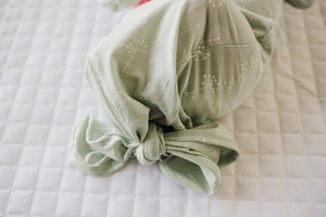 Knotted Baby Gown - Dandelion