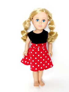 18" Doll - Girl Mouse Dress