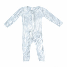 Load image into Gallery viewer, Ruffle 2 Way Zip Romper - Gray Marble