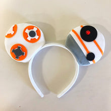 Load image into Gallery viewer, Orange Robot Ears
