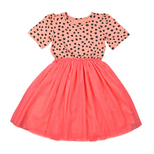 Load image into Gallery viewer, Tulle Dress - Spotted Coral