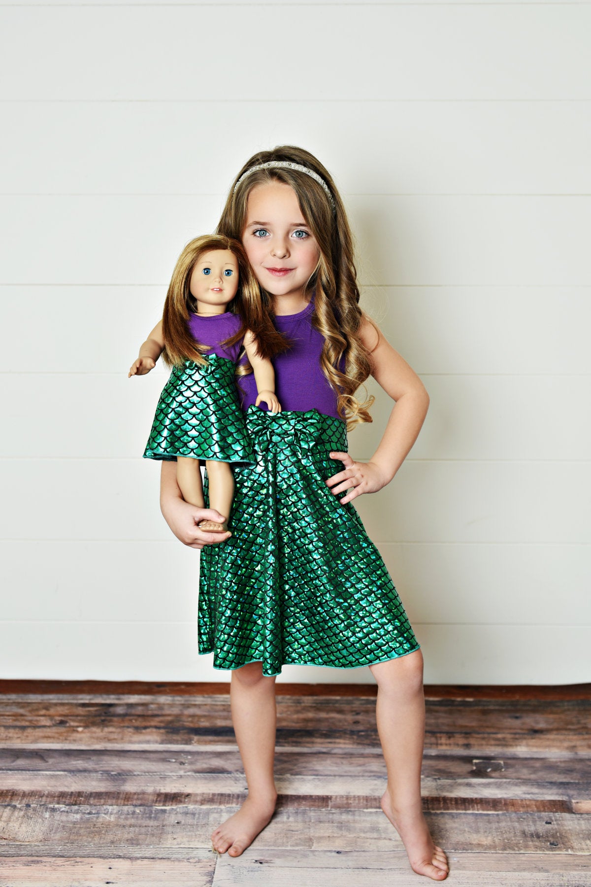 Under The Sea Dress - 18" Doll Mermaid Dress | Presley Couture Under The Sea Dress - 18" Doll Mermaid Dress | Presley Couture
