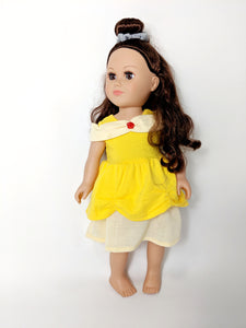 18" Doll - Name Means Beauty Dress