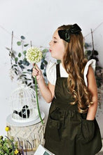 Load image into Gallery viewer, Scarlett Pinafore - Olive Green