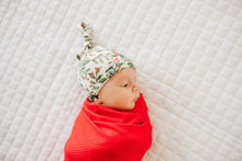 Load image into Gallery viewer, Snuggle Swaddle - Ribbed Red
